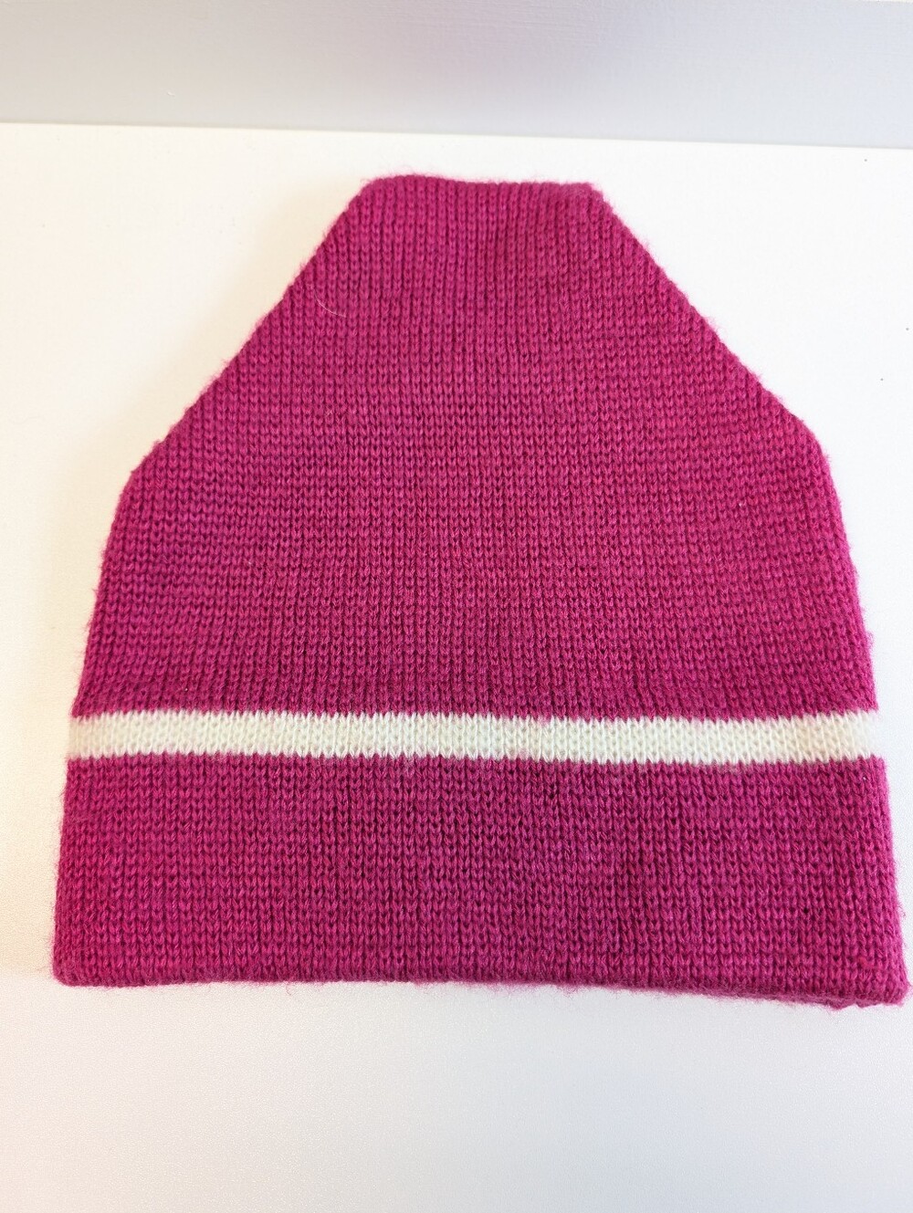 Aspen Lid vintage ski skull cap Pink/White EUC